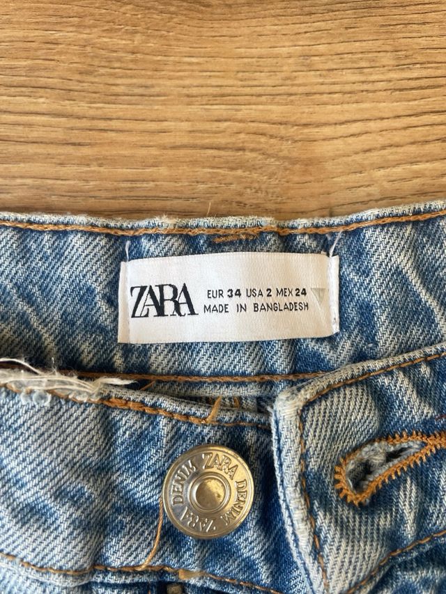 Vaqueros culotte Zara