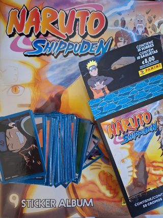 Cromos Naruto Shippuden de Panini