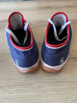 Zapatillas El Ganso Azul y Rojo