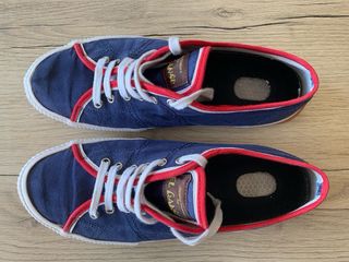 Zapatillas El Ganso Azul y Rojo