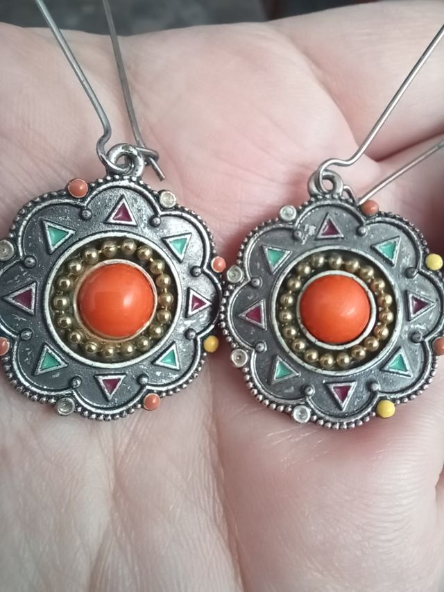 Pendientes y colgante