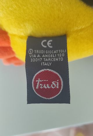 Uccellino peluche Trudi