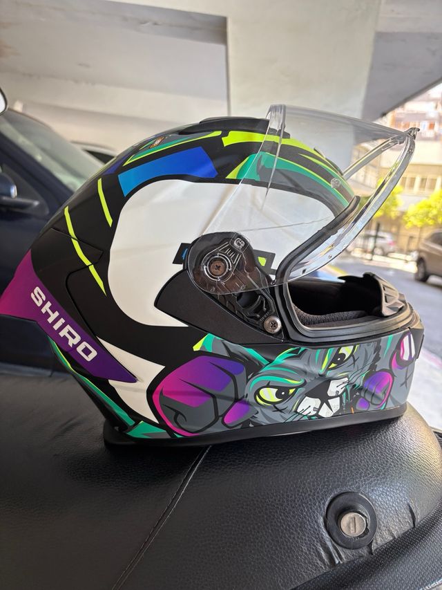 Casco Shiro Raptor Crazy Rabbit