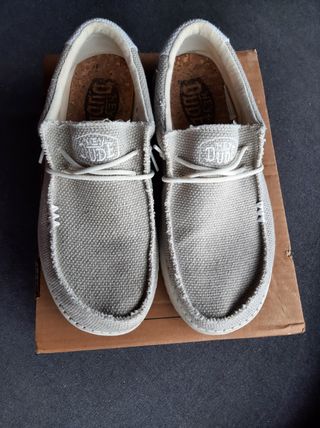 Scarpe Hey Dude Beige/Bianco Uomo Donna