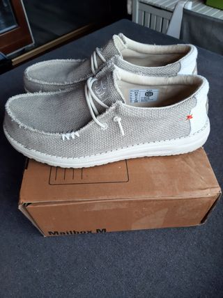 Scarpe Hey Dude Beige/Bianco Uomo Donna