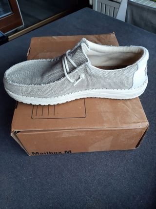 Scarpe Hey Dude Beige/Bianco Uomo Donna