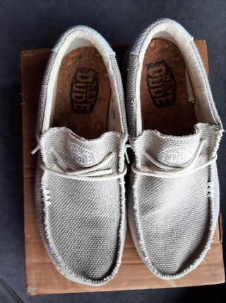Scarpe Hey Dude Beige/Bianco Uomo Donna