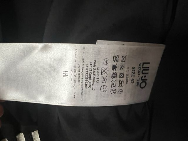 Giacca Liu Jo righe bianche e nere