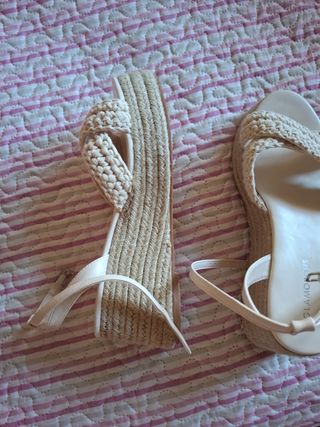 Sandalias Boho Glamorous Beige