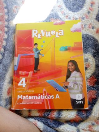 Matemáticas A. 4 Secundaria. Revuela. Comunidad...