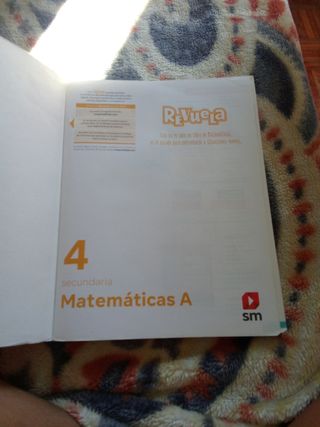 Matemáticas A. 4 Secundaria. Revuela. Comunidad...