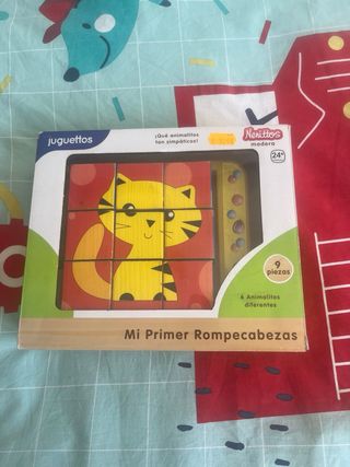 Rompecabezas de Madera Juguettos - 9 Piezas