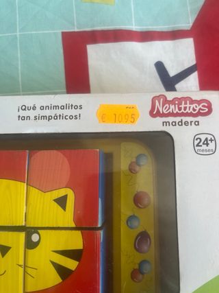 Rompecabezas de Madera Juguettos - 9 Piezas