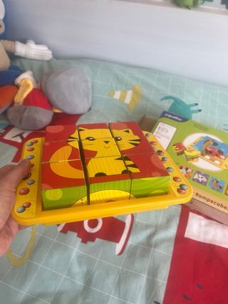 Rompecabezas de Madera Juguettos - 9 Piezas