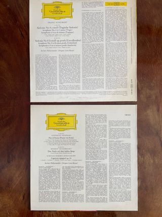 2 LP Lorin Maazel - Classica Deutsche Grammophon