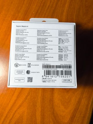 Redmi Watch 4 Negro Multicolor