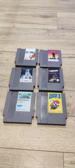Lote 6 Videojuegos Nintendo NES o por separado