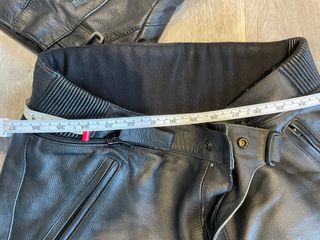 Traje de moto de cuero para hombre 