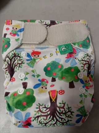 Pañales de tela reutilizables