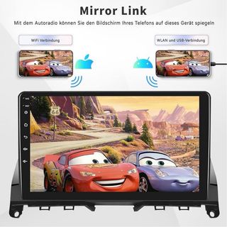 Radio Android 13 9'' Mercedes W204 GPS WiFi Cámara