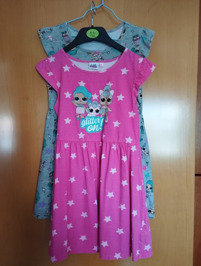 2 Vestidos LOL Primark Niña
