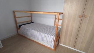Cama Ikea Kura Pino Reversible