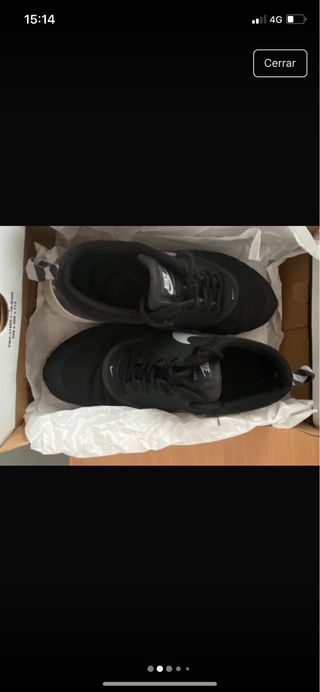 Zapatillas Nike Air Max Negras Talla 42