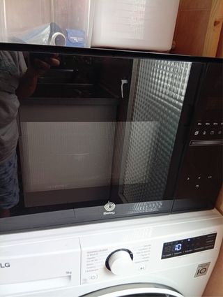 Horno Balay Negro y microondas para empotrar 