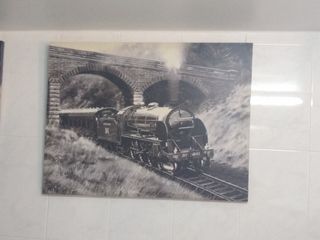 Cuadros de trenes antiguos