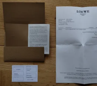 Bolso bandolera Loewe Piel Ternera Camel