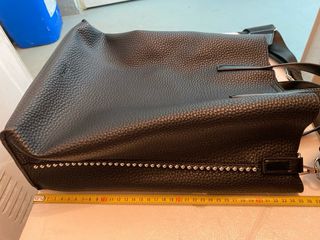 Bolso Parfois Negro Piel Texturizada.NUEVO 