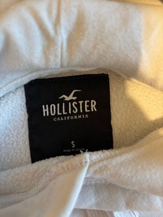 Felpa Hollister bianca