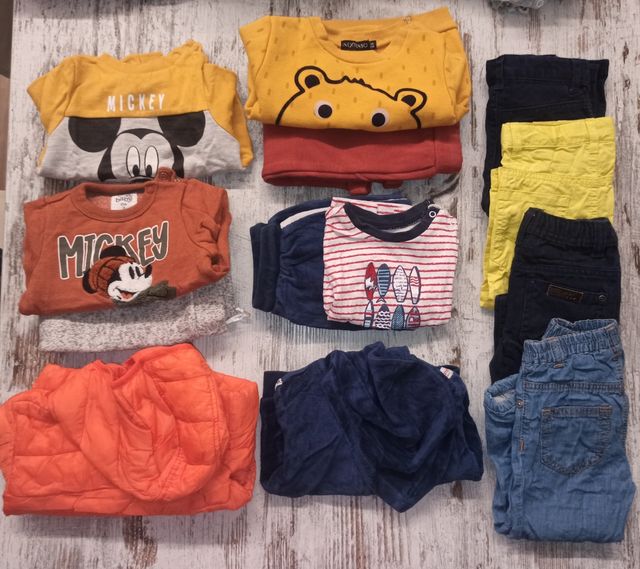 Set 30 pezzi abbigliamento bambino autunno inverno