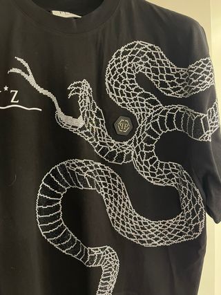 Camiseta Philipp Plein Edición Limitada Serpiente