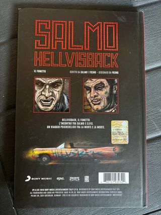 Salmo - Helvisback Cofanetto CD + Fumetto