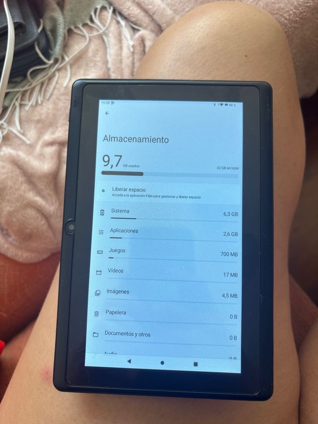 Tablet Infantil con Funda Rosa