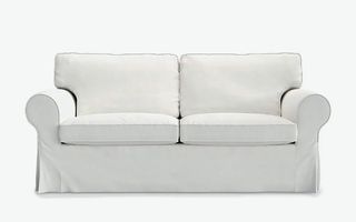 Sofá Ikea Beige Tela