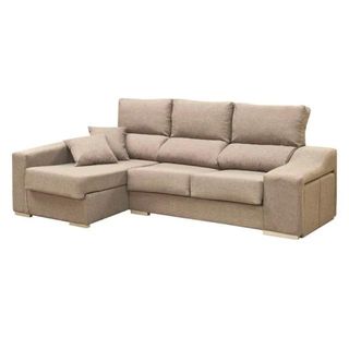 Sofa con L Beige