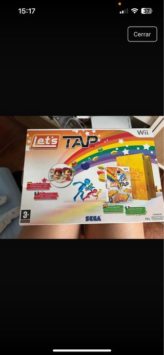 Juego Wii Let's Tap de Sega