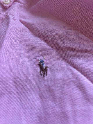 Camisa Ralph Lauren Rosa talla 7