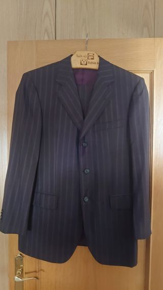 Trajes de raya Boston y corte inglés 
