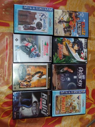 PC Lote 30 Juegos CD DVD