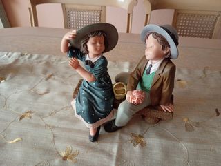 Figuras de porcelana de pareja