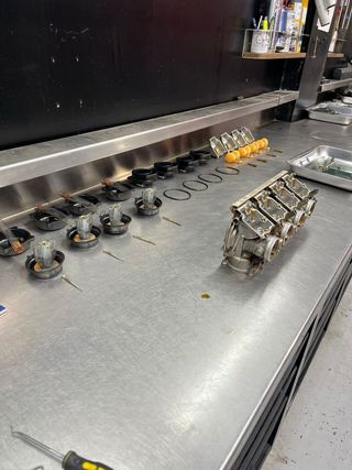 Kawasaki ZXR 750cc Verde