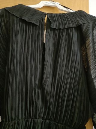 Vestido mono Zara negro 