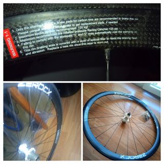 Llanta trasera Zerocx Carbon Ceramic