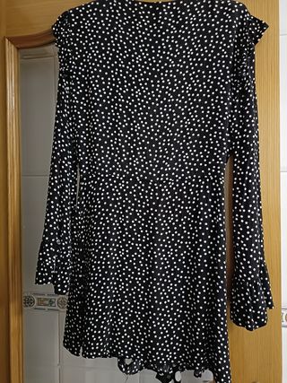 Vestido corto lunares