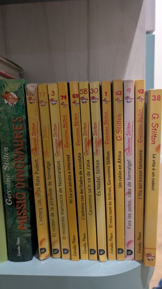 Lote de libros Gerónimo Stilton (hago packs)