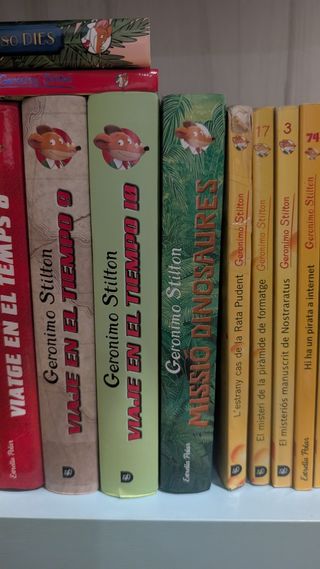 Lote de libros Gerónimo Stilton (hago packs)