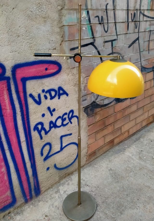 Lámpara vintage espacial 70s